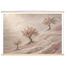 Blossom Terraces, flowers and botanical. Archival fine art poster shown framed.