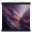 Violet Infinity: moon and night. Fine art poster by The Light Stays.