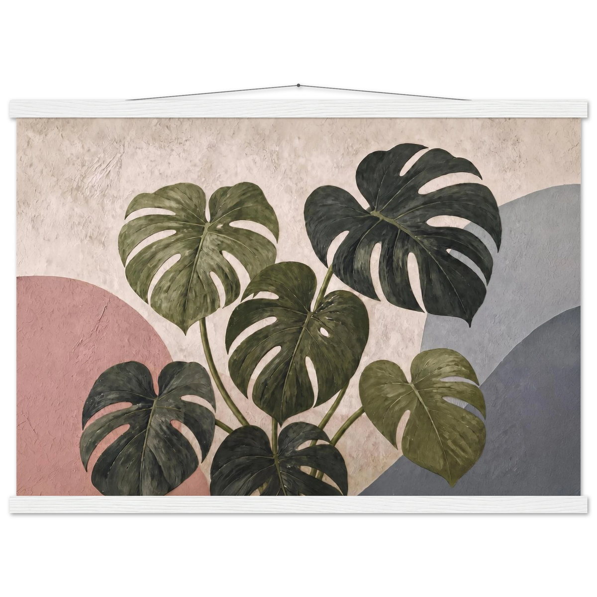 Monstera Sun: botanical and nature. Fine art poster by The Light Stays.