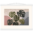 Monstera Sun: botanical and nature. Museum-quality fine art poster.