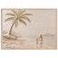 First Tide, sea and coastal landscape. Archival framed fine art print shown framed.