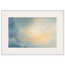 Dawn after Rain: sunrise, coastline and washed light. Framed fine art print, alternate frame and size.