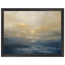 Golden Sea Mist, sea and coastal landscape. Archival framed fine art print shown framed.