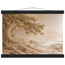 Sandstone Dawn, lumen and siena. Archival fine art poster shown framed.