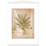 Courtyard Noon, landscape and sun. Archival fine art poster shown framed.