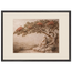 Under the Blossoms: impasto, figure and blossoming canopy. Museum-quality framed fine art print.