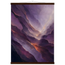 Violet Infinity: moon and night. Fine art poster by The Light Stays.