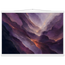 Violet Infinity: moon and night. Fine art poster by The Light Stays.