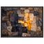 Citrine Seam: lumen and siena. Framed fine art print by The Light Stays.