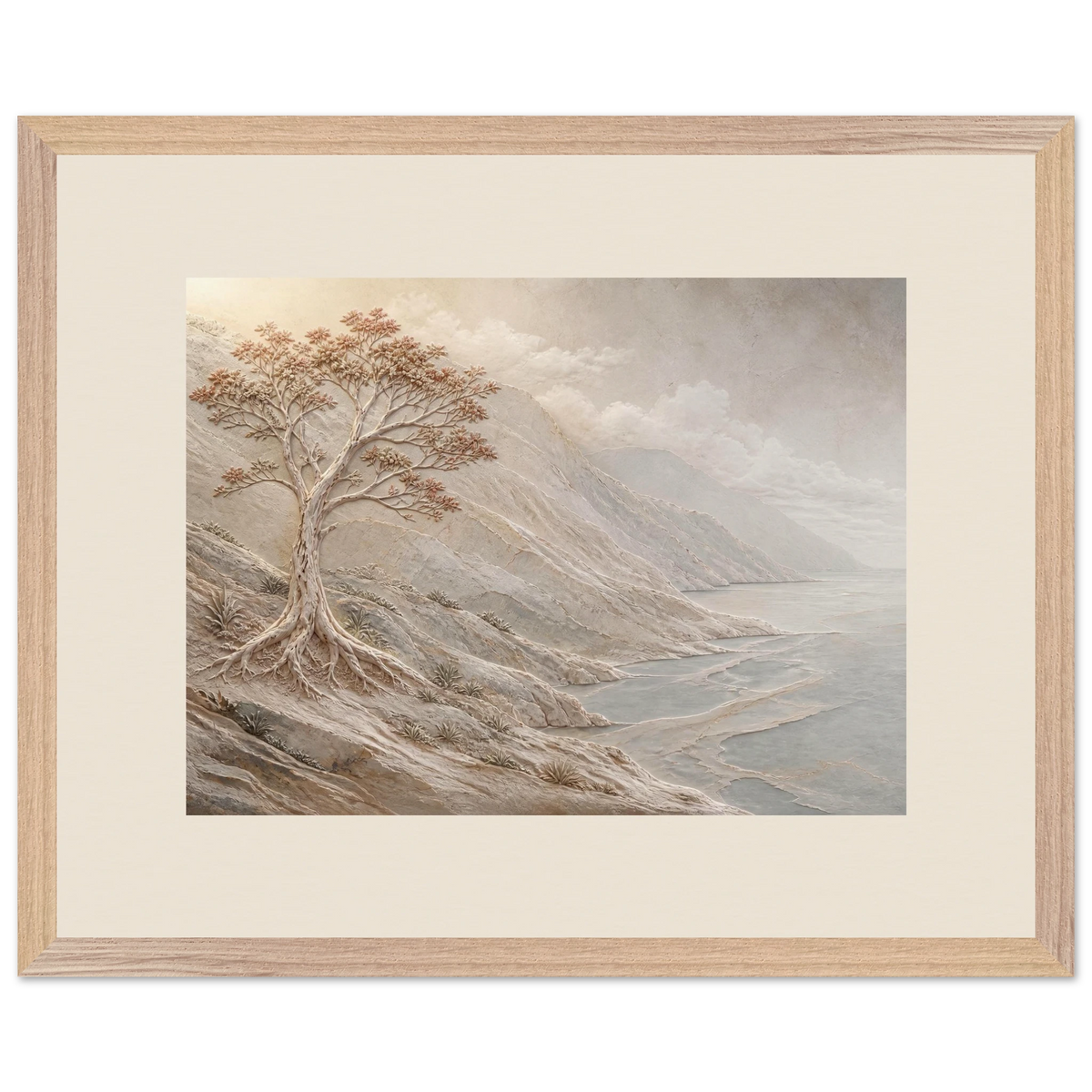 Coral Headland: sea and coastal landscape. Framed fine art print by The Light Stays.