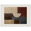 Blocos de Vinho, quadro abstrato emoldurado da The Light Stays.