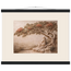 Under the Blossoms, petra and flora. Archival fine art poster shown framed.