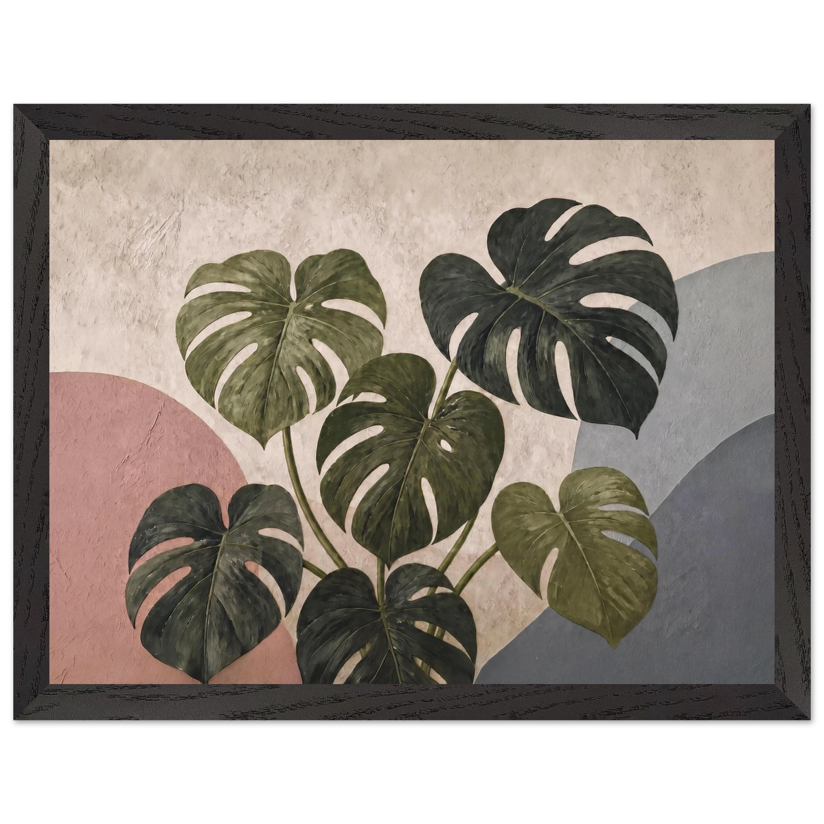 Monstera Sun: botanical and nature. Framed fine art print by The Light Stays.