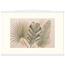 Three Leaves, botanical and nature. Archival fine art poster shown framed.