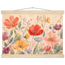 Floral Rhythm: flowers and botanical. Fine art poster by The Light Stays.