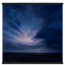 Blue Hour Field, night, horizon and deep blue. Archival fine art poster shown framed.