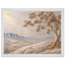 Cliffside Bloom: flowers and botanical. Framed fine art print by The Light Stays.