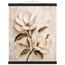 Gilded Magnolia: flowers and botanical. Museum-quality fine art poster.