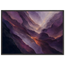 Violet Infinity: moon and night. Museum-quality framed fine art print.