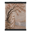 Spring Walk: impasto, lake and blossoming tree. Fine art poster, alternate frame and size.