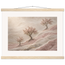 Blossom Terraces: flowers and botanical. Museum-quality fine art poster.