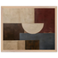 Blocos de Vinho, quadro abstrato emoldurado da The Light Stays.