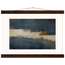 Ivory Crossing: abstract, ivory and serene lines. Museum-quality fine art poster.