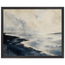 Tidal Ink: sea and coastal landscape. Framed fine art print, alternate frame and size.