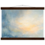 Dawn after Rain: sunrise, coastline and washed light. Museum-quality fine art poster.