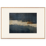 Ivory Crossing, abstract, ivory and serene lines. Archival framed fine art print shown framed.