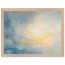 Dawn after Rain, sunrise, coastline and washed light. Archival framed fine art print shown framed.
