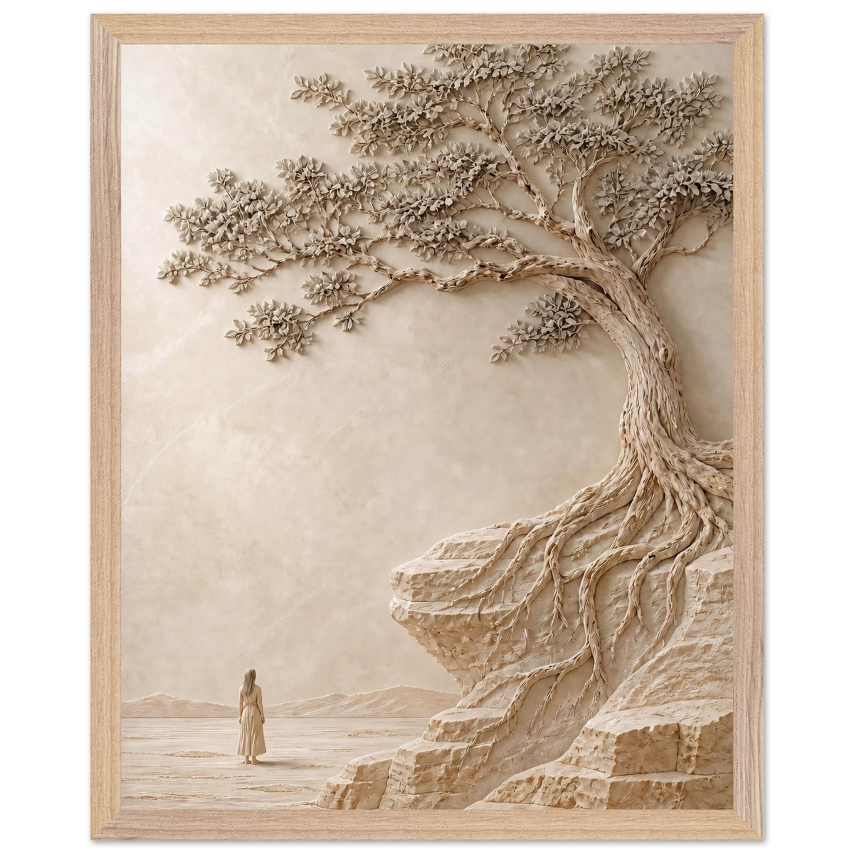Vigil: petra and siena. Museum-quality framed fine art print.