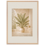 Courtyard Noon: landscape and sun. Framed fine art print, alternate frame and size.
