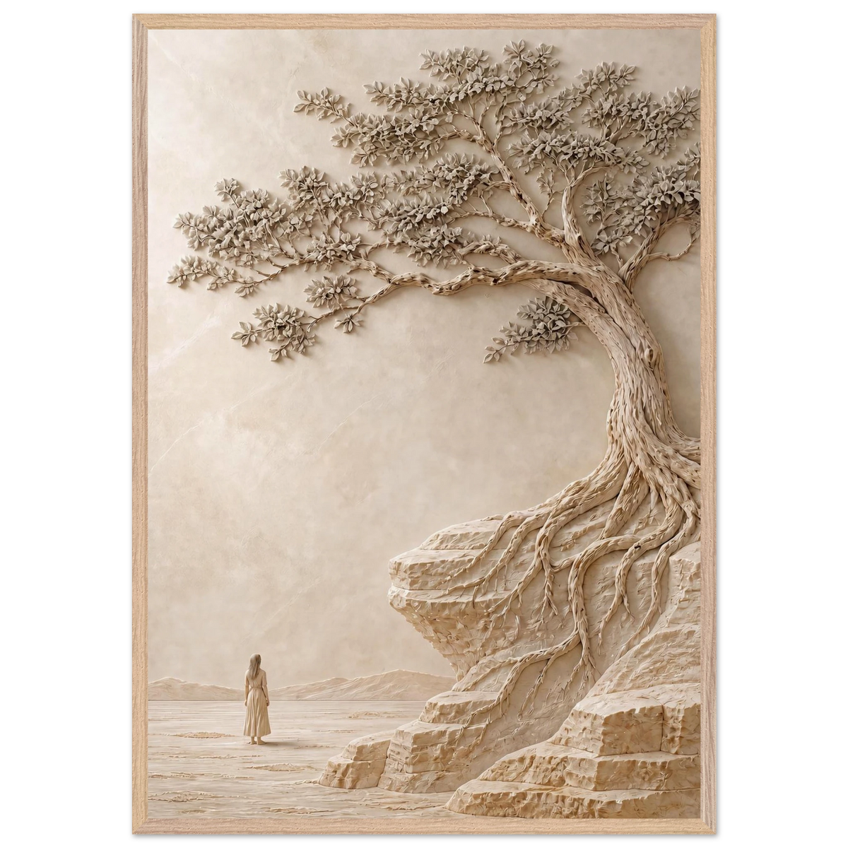 Vigil: petra and siena. Museum-quality framed fine art print.