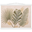 Three Leaves: botanical and nature. Fine art poster by The Light Stays.