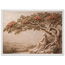 Under the Blossoms: impasto, figure and blossoming canopy. Museum-quality framed fine art print.