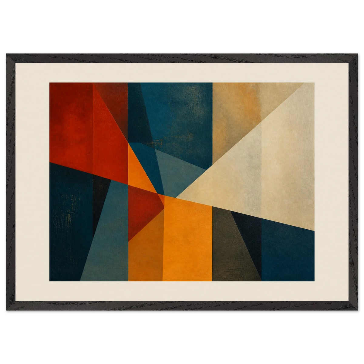 Storm: abstract, movement and mineral texture. Framed fine art print by The Light Stays.