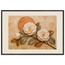 Camellia Eclipse, flowers and botanical. Archival framed fine art print shown framed.