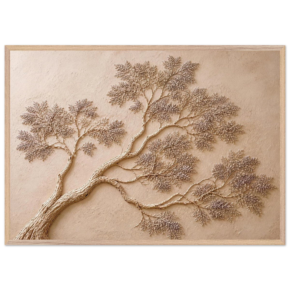 Lilac Reach, petra and flora. Archival framed fine art print shown framed.