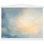 Dawn after Rain: sunrise, coastline and washed light. Fine art poster, alternate frame and size.