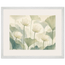 Ivory Lotus Screen: flowers and botanical. Framed fine art print by The Light Stays.