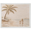 First Tide: sea and coastal landscape. Museum-quality framed fine art print.
