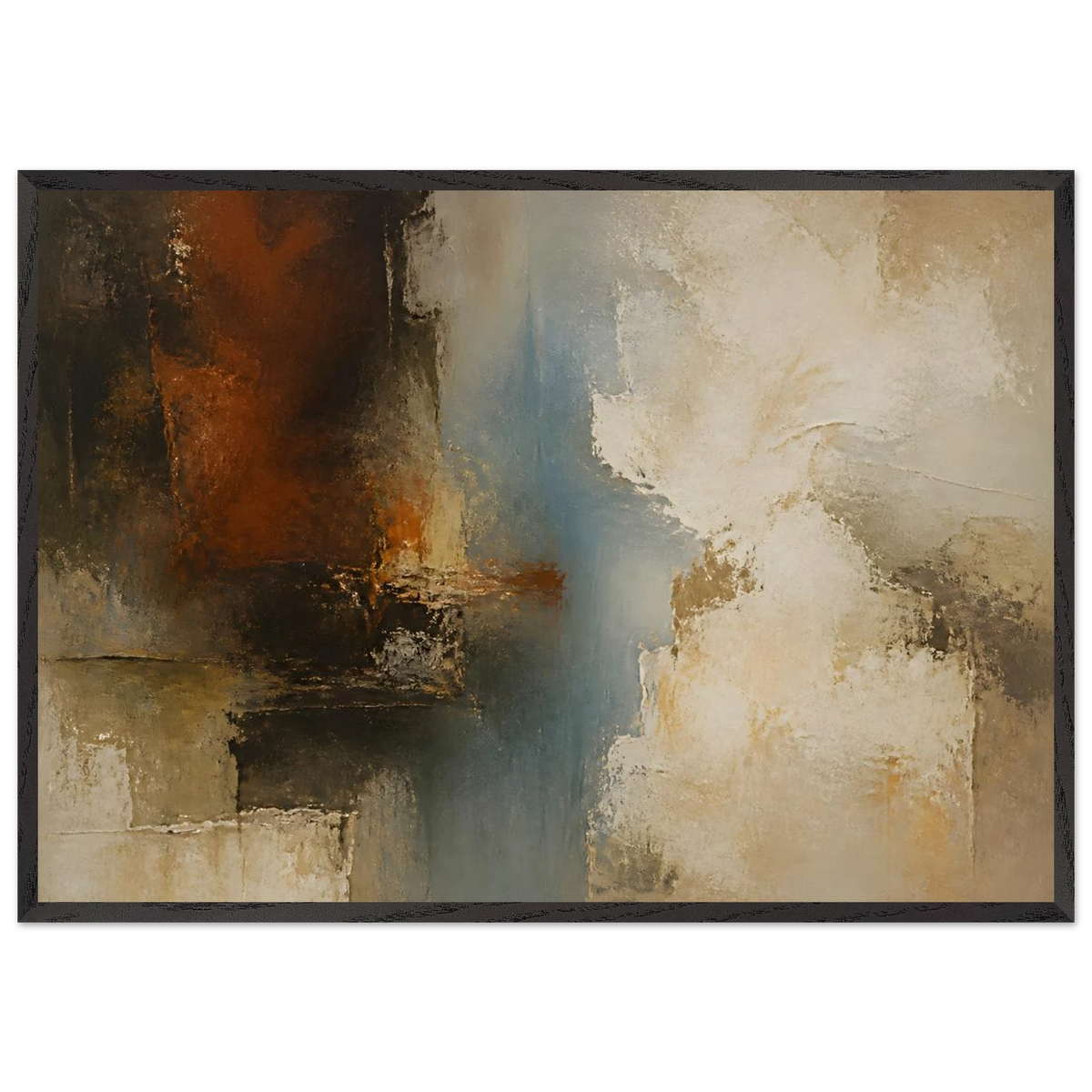 Golden Night: moon and night. Framed fine art print by The Light Stays.
