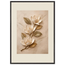 Magnolia Ascent: flowers and botanical. Museum-quality framed fine art print.