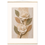 Carved Camellia: flowers and botanical. Museum-quality fine art poster.