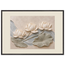 Lotus Current: flowers and botanical. Framed fine art print, alternate frame and size.