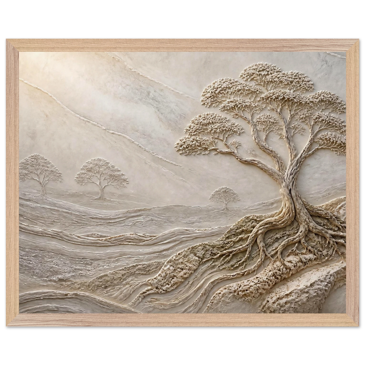 Old Growth, petra and herbarium. Archival framed fine art print shown framed.