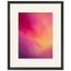 Magenta Plume: gradient, magenta and movement. Framed fine art print by The Light Stays.