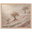 Blossom Terraces, flowers and botanical. Archival framed fine art print shown framed.