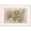 Three Leaves, botanical and nature. Archival framed fine art print shown framed.